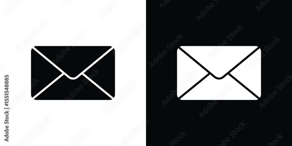 Poster envelope icon. design for website and mobile apps.