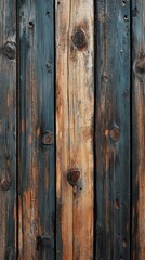 Fototapeta premium Old wooden surface with texture and traces of time. For interior design projects, backgrounds and textures.