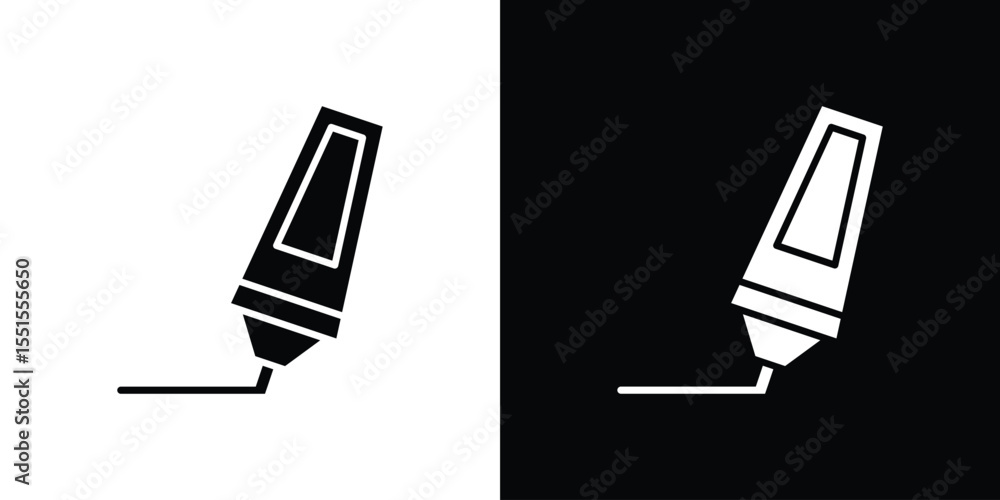 Poster highlighter icon. design for website and mobile apps.