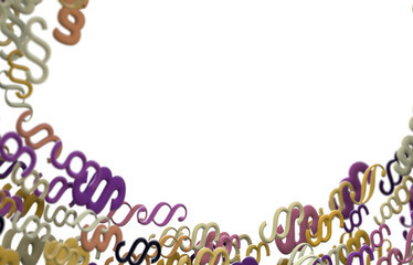 Symbol of Law and Justice 3d