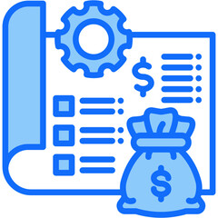 Obraz premium Project Budget Icon
