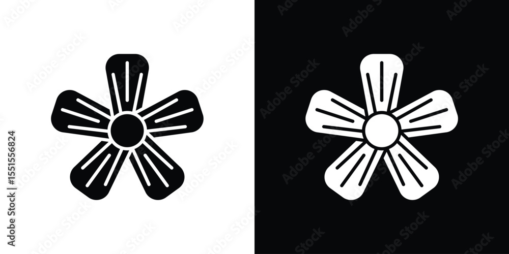 Poster hypericum icon. design for website and mobile apps.