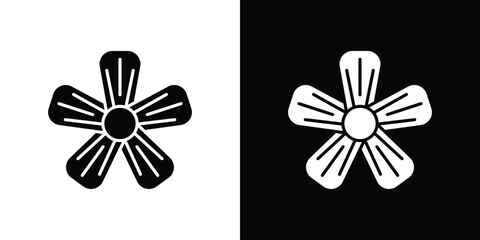 Hypericum icon. Design for website and mobile apps.