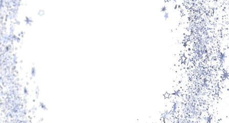 Elegant silver stars on white, perfect for holidays, celebrations, and invitations.