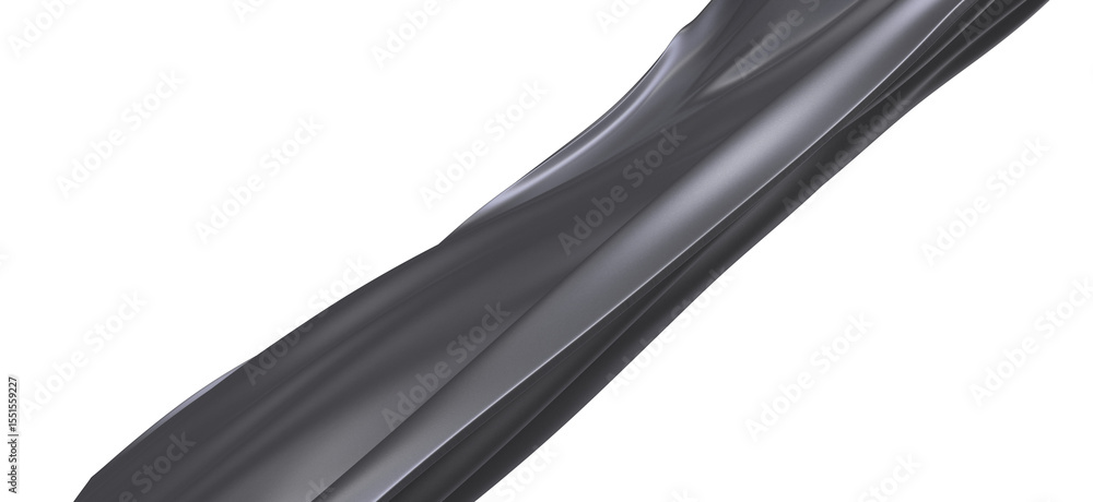 Aufkleber high-resolution image of a gray fabric drape, perfect for backgrounds or design elements. clean, mod