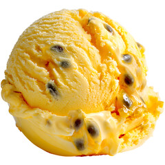 Passion fruit ice cream	
