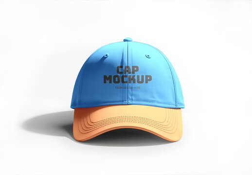 Mockup of a Sports Cap