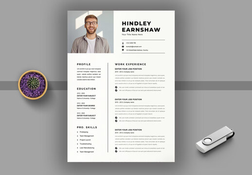 Clean Resume Layout
