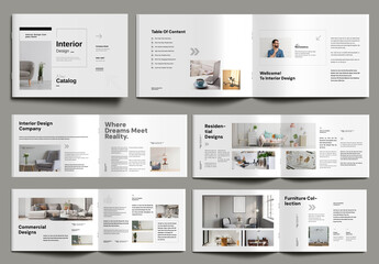 Interior Design Product Catalog Template