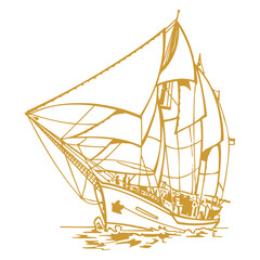 sailing boat Icon