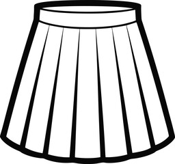 vector illustration of a scart