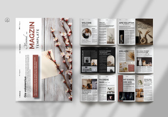 Minimal Magazine Template