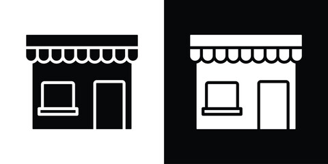 Store icon. Design for website and mobile apps.