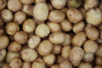 Young potatoes are healthy due to their content of vitamins (including a lot of vitamin C), minerals (potassium, calcium, phosphorus and others) and fiber