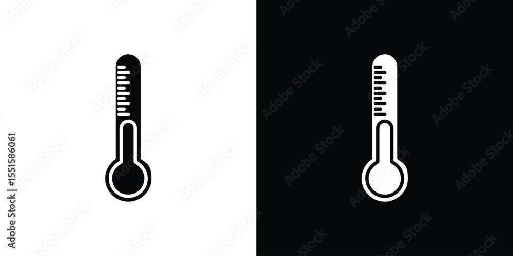 Poster thermometer half icon. design for website and mobile apps.