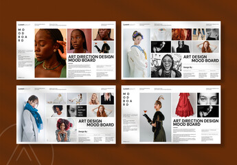 Art Direction Mood Board Template