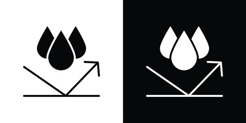 Waterproof icon vector, Symbol, logo illustrations