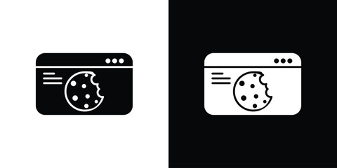 web Cookies icon. Design for website and mobile apps.