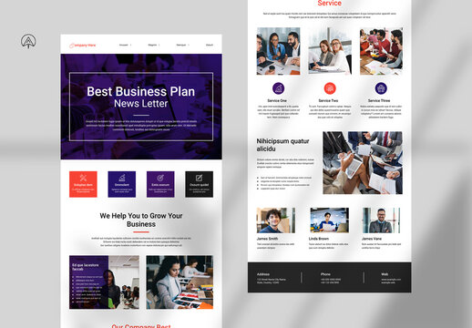 Business News Letter Template