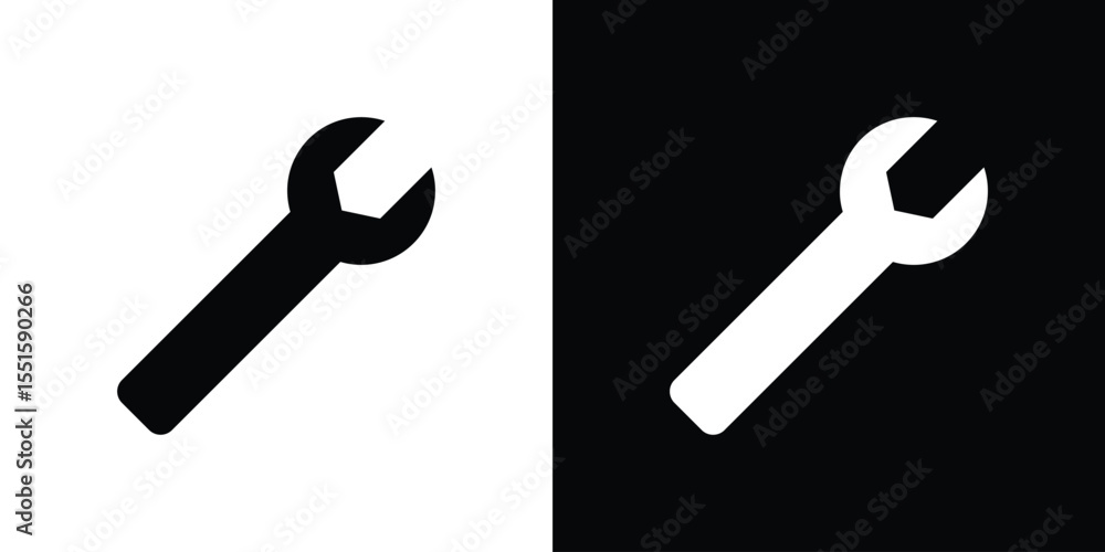 Poster wrench icon. design for website and mobile apps.