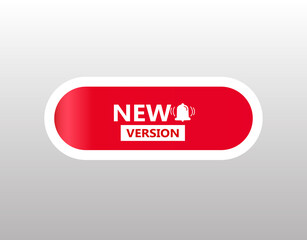 New Version red flat sale business web banner for website banner design