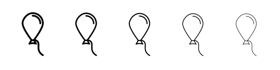 Balloon icon vector, Symbol, logo illustrations
