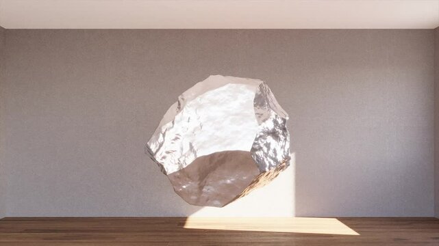 silver platinum nugget mineral able to loop