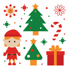 christmas tree with gifts