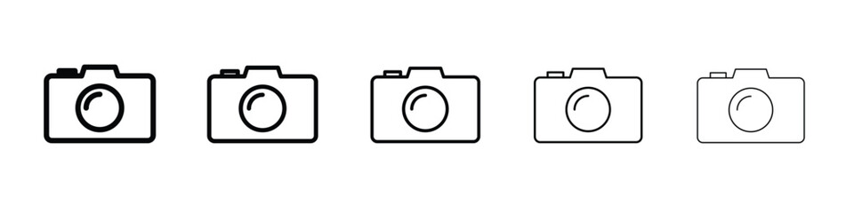 Camera icon vector, Symbol, logo illustrations