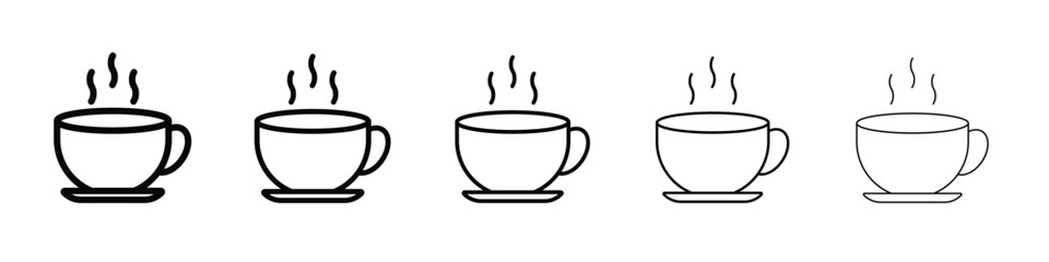 Coffee icon vector, Symbol, logo illustrations