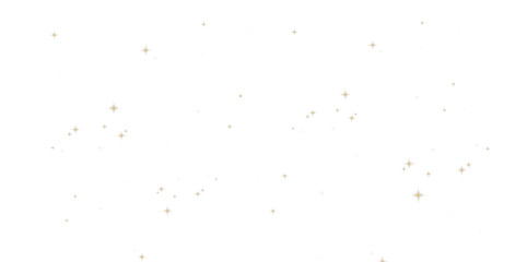 Golden Star Dust Particles PNG – Shiny Cosmic Elements with Glowing Stardust, Gold Glitter and Magic Dust for Isolated Vector Effects and Backgrounds