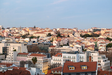 Beautiful Lisbon Rooftop and sky Views