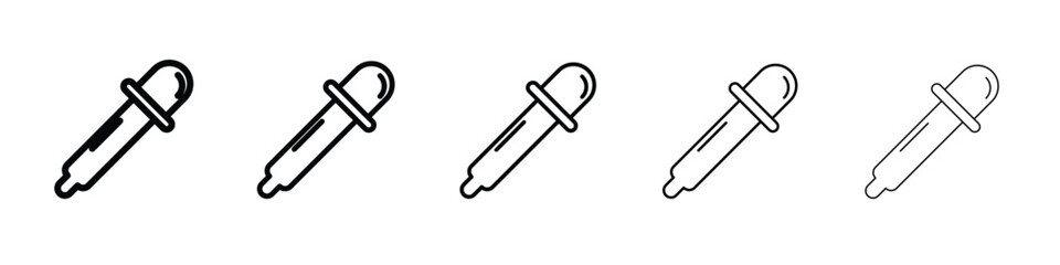 Dropper icon vector, Symbol, logo illustrations