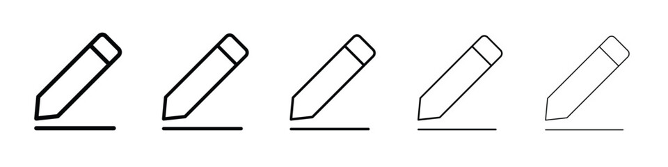 Edit text icon vector, Symbol, logo illustrations