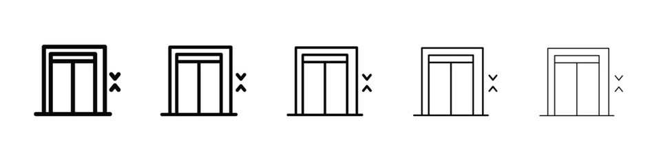 Elevator icon vector, Symbol, logo illustrations © Ranveer