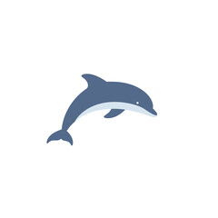 Playful Blue Dolphin Leaping Gracefully.