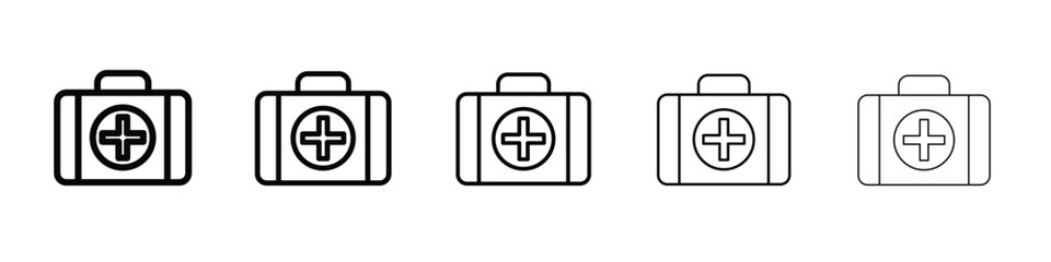 First aid icon vector, Symbol, logo illustrations