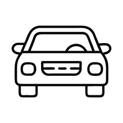 Obraz premium car vector icon