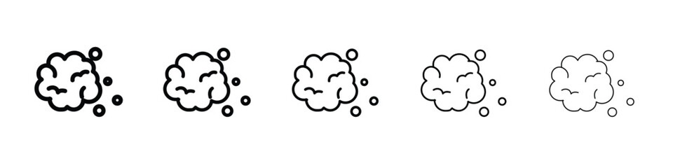 Foam icon vector, Symbol, logo illustrations