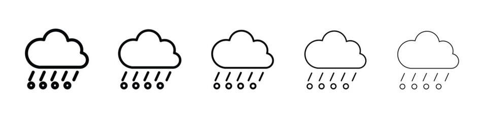 Hail icon vector, Symbol, logo illustrations