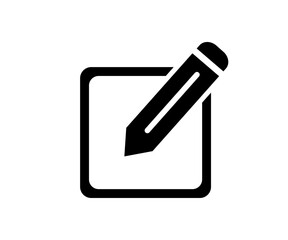 Edit icon. Edit document icon. Edit text icon vector design and illustration.
