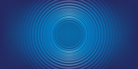 Bright blue dynamic abstract vector background with diagonal lines. 3d cover of business presentation banner for sale event night party. Fast moving soft circle wave line stripe decoration