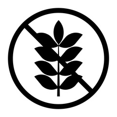 Gluten Free Icon, Simple Icon Vector Design, best used for presentation, application, web and banner
