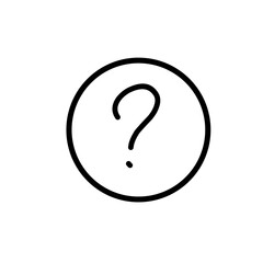 Math numbers doodle hand drawn icon