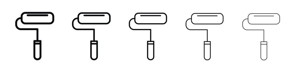 Paint roller icon vector, Symbol, logo illustrations