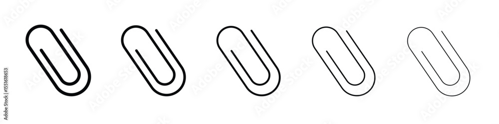 Poster paperclip icon. design for website and mobile apps.