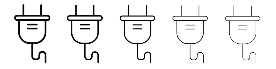 Plug icon vector, Symbol, logo illustrations
