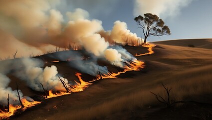 Wildfire on the Hill
