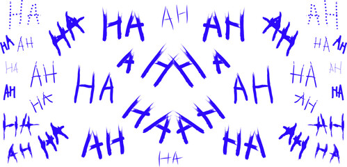 Creative digital art with blue 