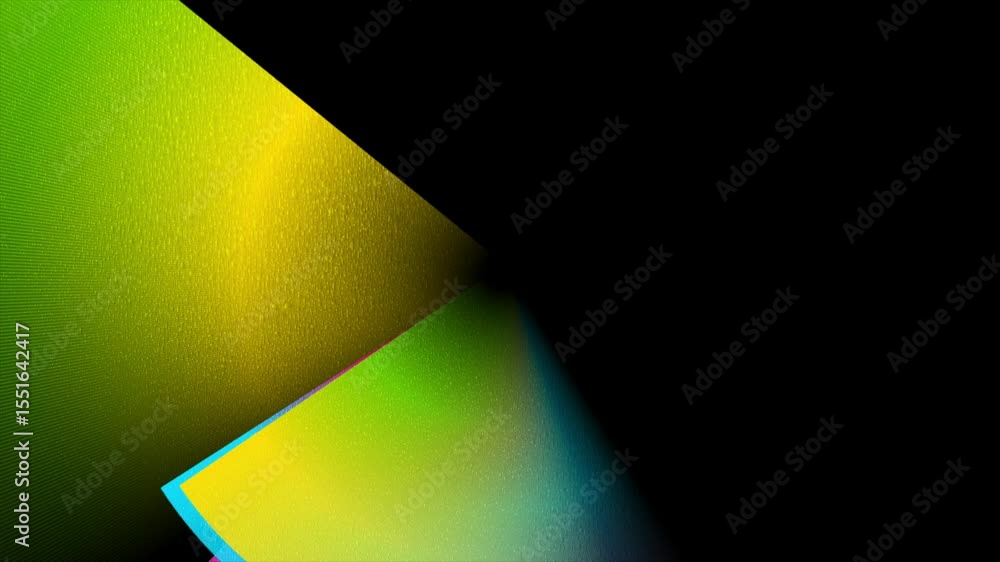 Poster colorful gradient circles with grungy grainy texture abstract background. seamless looping geometric